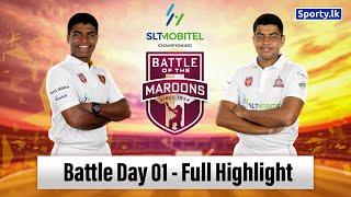 DAY 01 | Full Highlights - 94th Battle of the Maroons 2024 | Sporty.lk