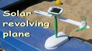 How to assemble the solar revolvig plane