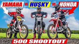 2024 500cc Two Stroke Dirt Bike Shootout | Tomasin T500 vs BRC 500's