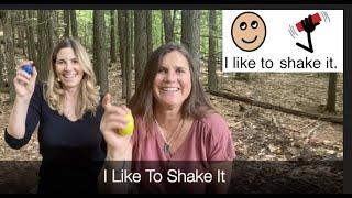 I Like To Shake It - Egg shaker rhythm song w/movement & AAC Core Vocab LIKE, STOP, GO, UP, DOWN, IN