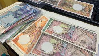 Showing some rare bank notes in the word - Currency love