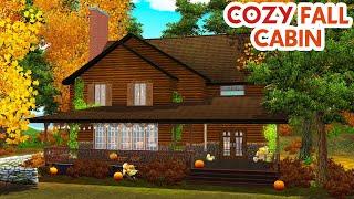 Cozy Fall Cabin The Sims 3 | Speed Build