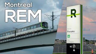 The World's Newest Metro is Here! | Montreal REM