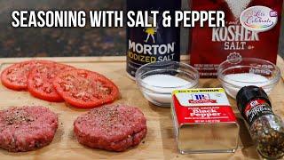 Seasoning with Salt and Pepper to Taste - Basic Kitchen Skills