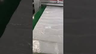 heavy duty big size bottom seal bag machine with k seal device