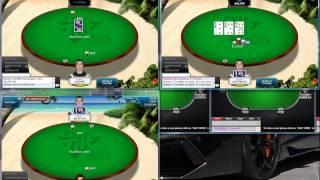 durrrr vs. Trueteller Full Tilt High Stakes Action: 3 tables $300/$600 No Limit Holdem