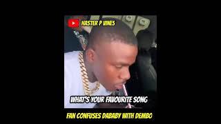 Fan From Zimbabwe(Zaka) confuses DaBaby with Dembo (Zim Comedy) @HastaPV