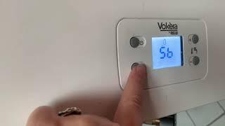 Setting maximum temperature on Vokera Easi-flo boiler