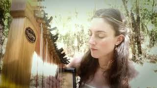 Fairy Queen by O'Carolan- Celtic Lever Harp Solo (sheet music available!)