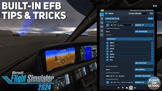 A Quickstart Guide to The EFB in MSFS2024