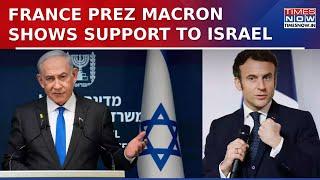 France Prez Responds To Netanyahu After Arms Halt Call; 'France Is Israel's Friend, We Back Israel'