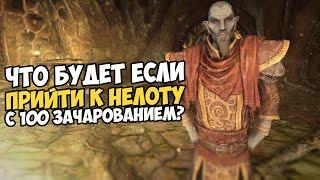 Что Будет Если Прийти К Нелоту с 100 ЗАЧАРОВАНИЕМ? Skyrim 1440p