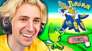 xQc Plays Pokémon Black Nuzlocke | Part 1