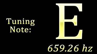 Tuning Note: E