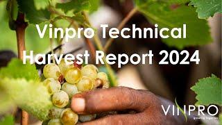 Vinpro Technical Harvest Report