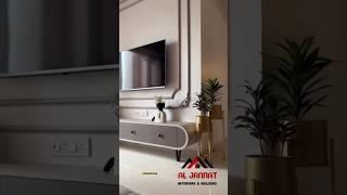 Media Wall Panels With Fitting #aljannat #shortvideo #interiordesign