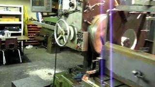 TOS Horizontal Boring Mill W 100 in action