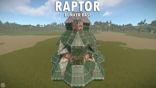 RAPTOR | THE BEST SOLO/DUO/TRIO RUST BUNKER BASE