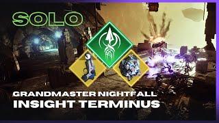 Traveler's Chosen Strand Hunter - Solo Grandmaster Nightfall "Insight Terminus" - Destiny 2