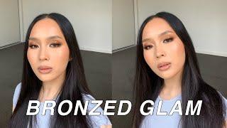 MY BRONZED GLAM MAKEUP