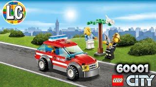 LEGO City 60001 Fire Chief Car - 6 Year Old Kid Speed Building