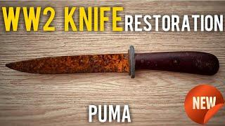 WW2 Fighting Knife Restoration (PUMA Solingen)