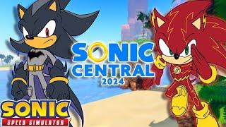 DC X Sonic Collab Coming to Sonic Speed Simulator? | Sonic Central 2024 Predictions! (Roblox)