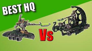 Best Necron HQ 8th Edition - Catacomb Command Barge Vs Necron Destroyer Lord