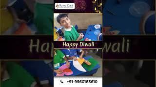 Student Creations: Celebrating Diwali with Art and Craft || Rama Devi International School