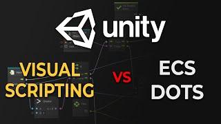 Performance Comparison Unity Visual Scripting vs ECS DOTS