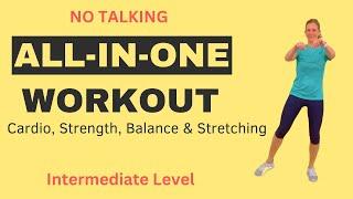 Low Impact Cardio, Strength & Balance All-in-One Workout that will leave you feeling GREAT