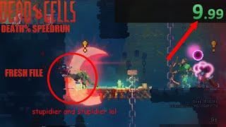 How to die in 9 seconds WITHOUT custom mode ?  [Dead Cells Fresh File Death% speedrun - 9.99 RTA]