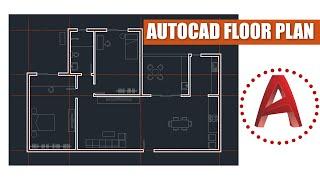 How to make simple house plan in AutoCAD 2BR3