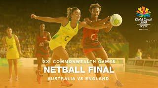 Gold Coast 2018 | Netball Final