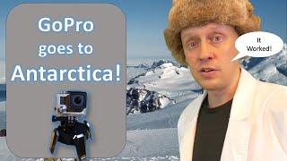 Panoramic 360°, adjustable Time Lapse GoPro mount for Antarctica!