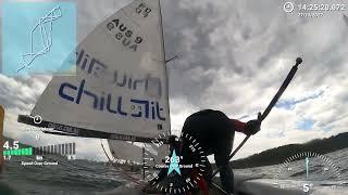 Flying Dutchman FD AUS9  Top mark (Leg 1) - tack, bearaway, hoist. Woollahra SC race 1 - 20221127