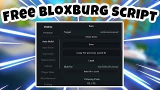 [FREE] Bloxburg Script | Auto Build + Farm | Infinite Money | Build Anything! | AND MORE | PASTEBIN