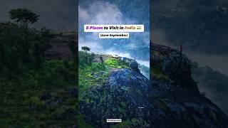 8 Places to visit in India  #shorts #india #travel #travelgram #nature #holidaycrowd #adventure
