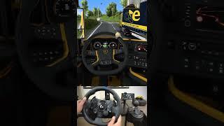 Downshifting and Overtaking  #eurotrucksimulator2 #ets2 #scania #overtake #shorts