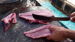 Cara Memotong Ikan Tuna