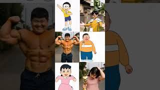 Doraemon image Real Life  Nobita, Doraemon, Shizuka, , Jaian #shorts #doraemon #trendingshort