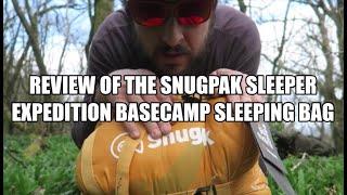 Reviewing the Snugpak Sleeper Expedition Basecamp Sleeping Bag