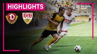 Dynamo Dresden - VfB Stuttgart II | Highlights 3. Liga | MAGENTA SPORT