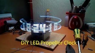 How to make a propeller clock