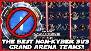 The Top Non-Kyber, 3v3 Grand Arena Teams For 2025 in Star Wars Galaxy of Heroes!