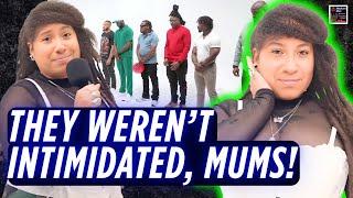 MILITARY VET COOKS Pop The Balloon Panel Over Her HAIR, SHOES, & CLOTHES!