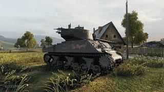 World Of Tanks   M4 A2 ШЕРМАН ЛОЗЫ