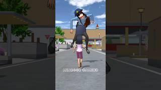 polisi wanita menjadi hantu #shorts #sakuraschoolsimulator #dramasakuraschoolsimulator #shortsvideo