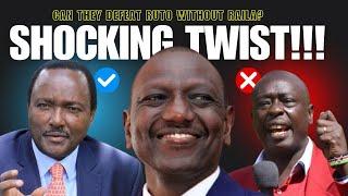  SHOCKING TWIST! Rigathi & Kalonzo PLOT to FINISH Ruto WITHOUT Raila—KENYA IN SHOCK!