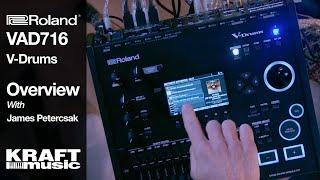 Roland VAD716 V-Drums Kit - Overview with James Petercsak